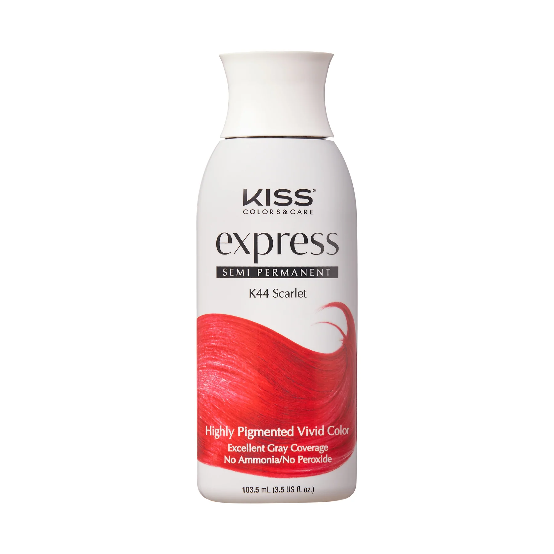 KISS EXPRESS SEMI-PERMANENT HAIR COLOR - SCARLET K44