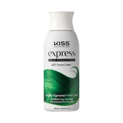 KISS EXPRESS SEMI-PERMANENT HAIR COLOR – FOREST GREEN