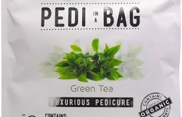 Spa Redi Detox Pedi In a Bag 4-Step System - Green Tea