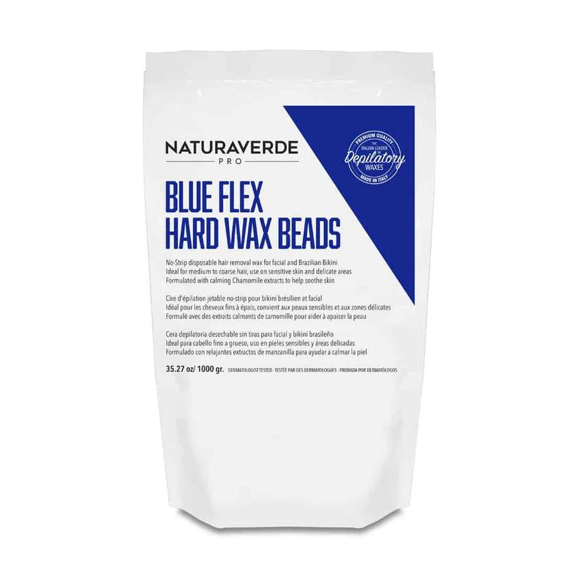 Naturaverde Pro Blue Flex Hard Wax Beads 35.27oz