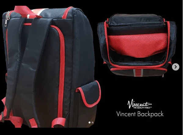 Vincent Backpack – Classic Black #VT10303 7