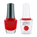 Gelish & Morgan Taylor – Fire Cracker 804