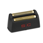 StyleCraft S|C Rebel Shaver Replacement Gold Titanium Foil Head Black SC515G