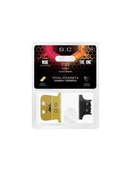 Stylecraft Fixed Gold Titanium X-Pro Wide Trimmer Blade with DLC “The One” Cutter Set #SC527GB