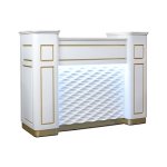 NAPA RECEPTION TABLE WLED (WHITEGOLD)