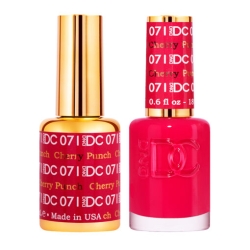 DND DC Gel Polish & Matching Lacquer – Cherry Punch #071