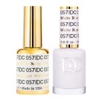 DND DC Gel Polish & Matching Lacquer – White Bunny #057