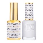 DND DC Gel Polish & Matching Lacquer – White Chalk #056