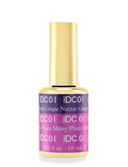 DND DC Mood Changing Gel - #01 Nectar Grape To Shiny Plum