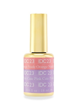 DND DC Mood Changing Gel – #23 Orange Nude To Cute Pink