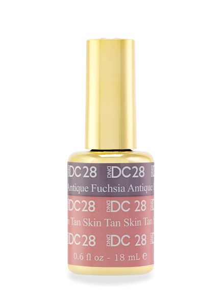 DND DC Mood Changing Gel – #28 Antique Fuchsia To Tan Skin