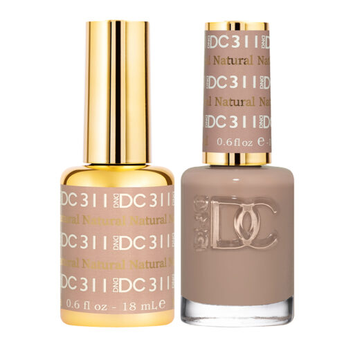DND DC Gel Polish & Matching Lacquer – Natural #311