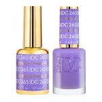 DND DC Gel Polish & Matching Lacquer – Pearly Purple #265