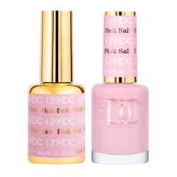 DND DC Gel Polish & Matching Lacquer – Pink Salt #139