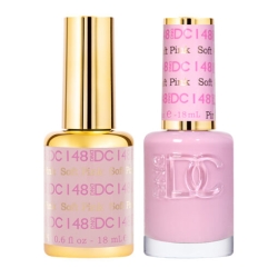 DND DC Gel Polish & Matching Lacquer – Soft Pink #148