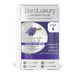 Morgan Taylor BareLuxury Pedicure & Manicure 4 Step System - Calm Lavender & Sage