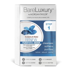 Morgan Taylor BareLuxury Pedicure & Manicure 4 Step System - Renew Seaberry & Kukui