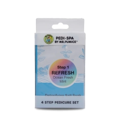 Mr Pumice Pedi Spa 4 Step System - Ocean Fresh Mint