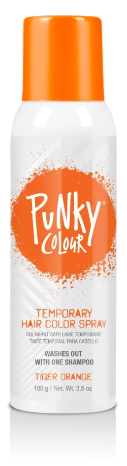 Punky Colour Temporary Hair Color Spray – Tiger Orange 3.5oz