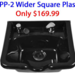 SalonTuff® Wider Square Plastic Shampoo Bowl #SPP-2