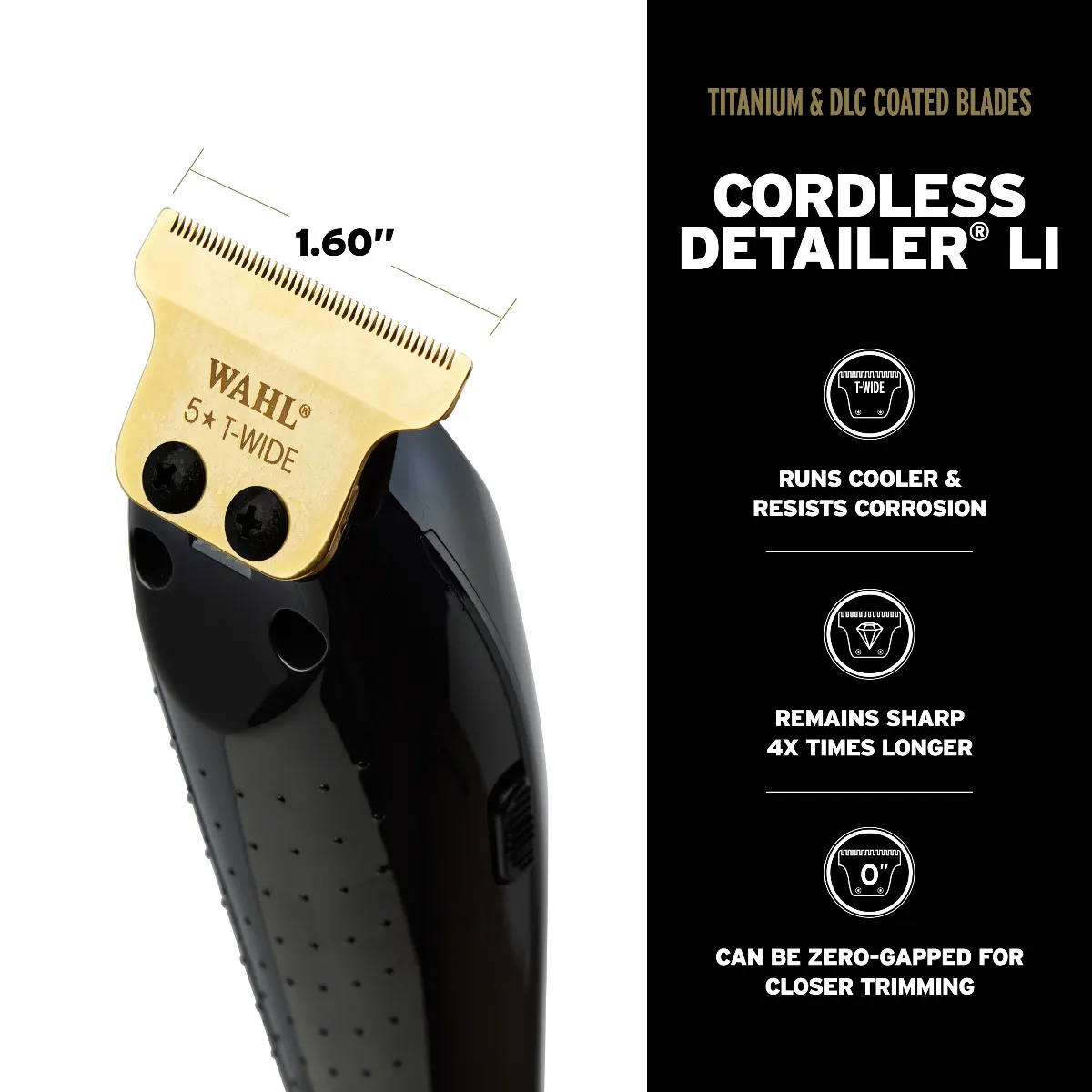 Wahl Cordless Barber Combo – 5 Star Cordless Magic Clip Cordless Detailer® Li 3