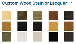 CLOUD 9 CUSTOM WOOD STAIN OR LAQUER 8