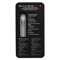 BaBylissPRO SilverFX+ All-Metal Lithium Outlining Trimmer FX787NS