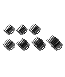 Andis Snap-On Blade Attachment Combs, 7-Comb Set #01380