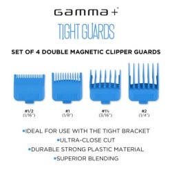 Gamma+ Dub Magnetic Tight Guards 4PK #GPTGB