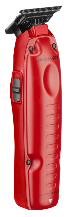 BaBylissPRO FXONE Lo-ProFX Matte Red High Performance Low Profile Trimmer w Interchangeable Lithium Battery Pack - FX729MR