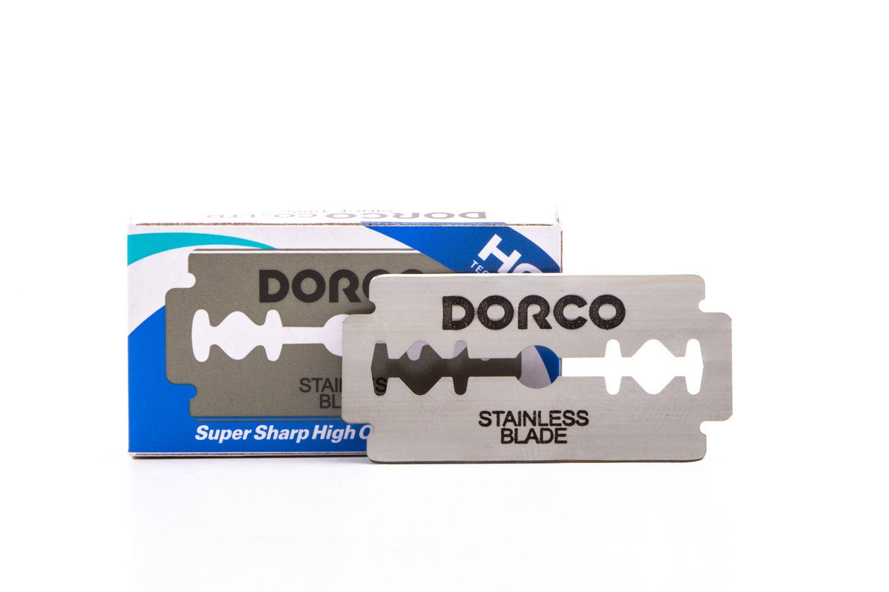 Dorco ST300 blue Double edge Razor Blades 100 ct