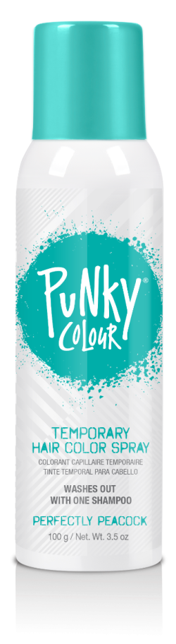 Punky Colour Temporary Hair Color Spray – Perfectly Peacock 3.5oz