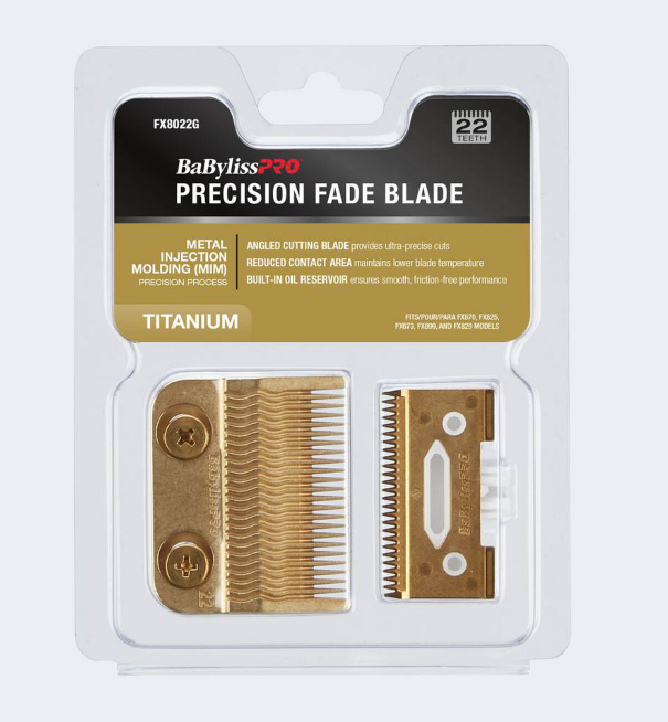 BabylissPRO Precision Fade Blade Gold Titanium FX8022G