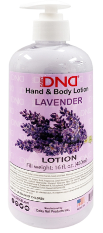DND Hand & Body Lotion - Lavender 16oz