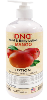 DND Hand & Body Lotion - Mango 16oz