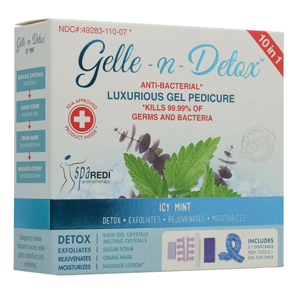 Spa Redi Gelle-n-Detox – Jelly Spa 10 in 1 – Icy Mint