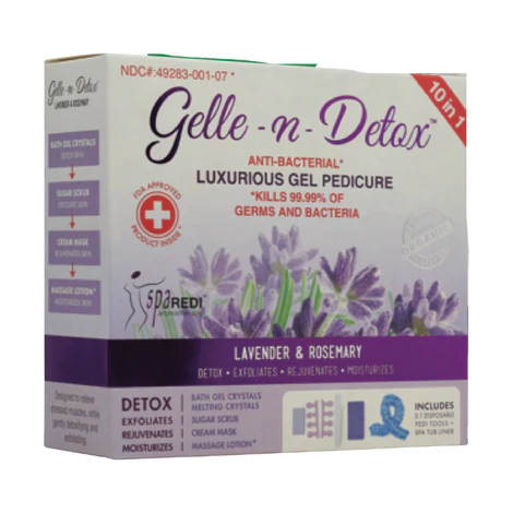 Spa Redi Gelle-n-Detox – Jelly Spa 10 in 1 – Lavender & Rosemary
