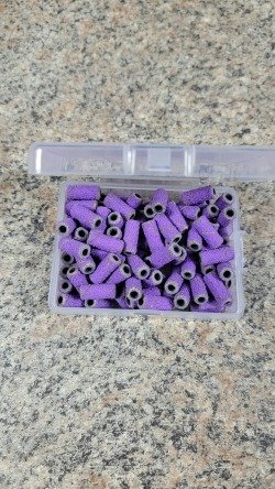 Mini Nail Sanding Bands 100 coarse