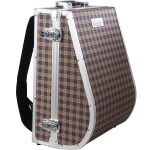 Vincent Hard Shell Backpack - (Classic Plaid) #VT10405