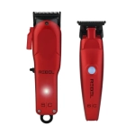 StyleCraft Super-Torque Modular Rebel Clipper & Trimmer Combo Set - Red SC203