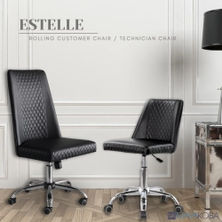 ESTELLE Customer Chair Technician Stool Set 2