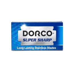 Dorco Super Sharp Stainless Double Edge Blades (100 Pack)