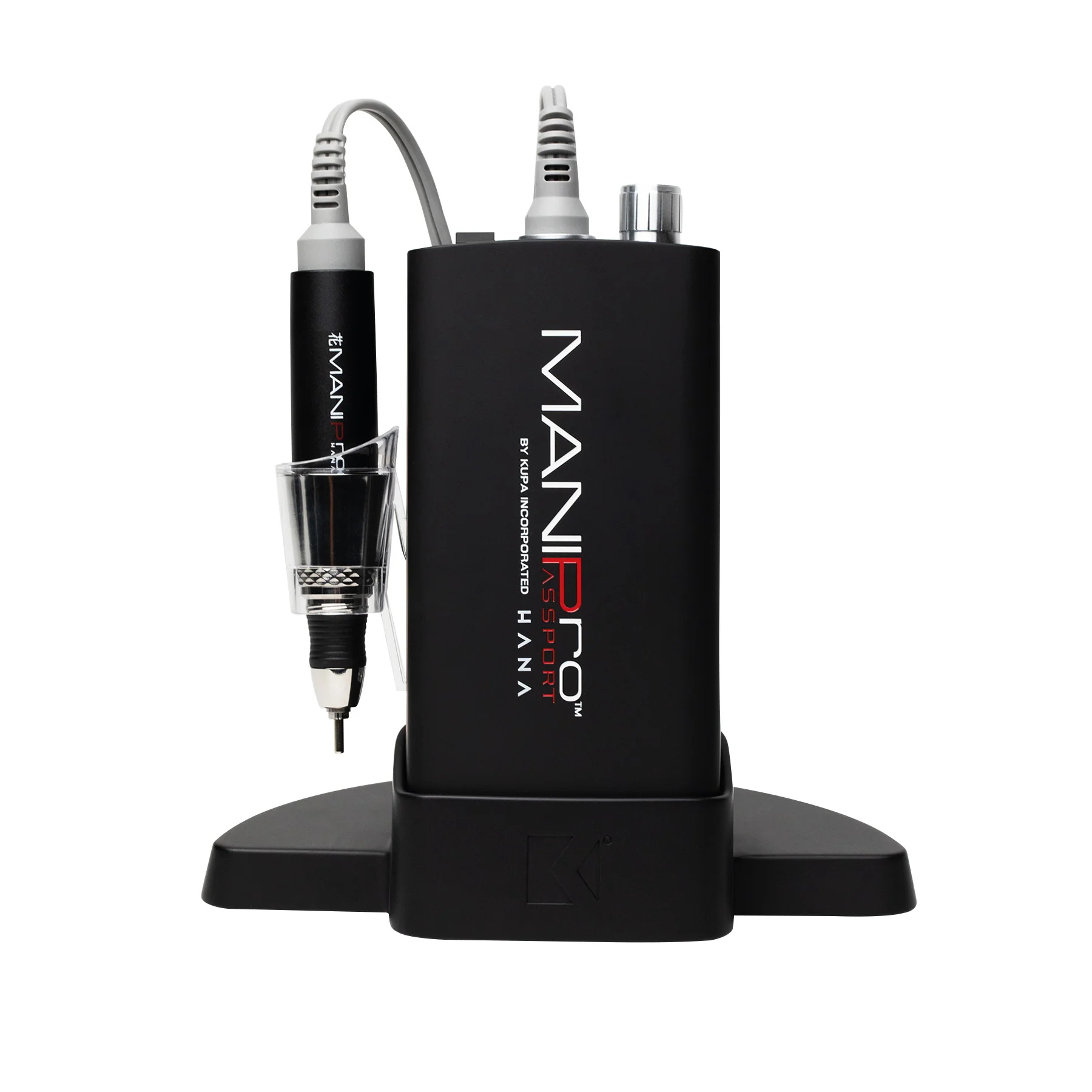 Kupa MANIPro Hana PHANTOM Black with Charging Dock - CBS Beauty Supply
