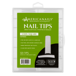 Americanails Nail Tips - Long Square 120ct