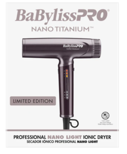 BaBylissPRO Nano Light Ionic Hair Dryer Purple BNTC9200P 4