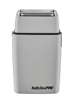 BabylissPro Grey Cord Cordless Metal Double-Foil Shaver FXFS2GY