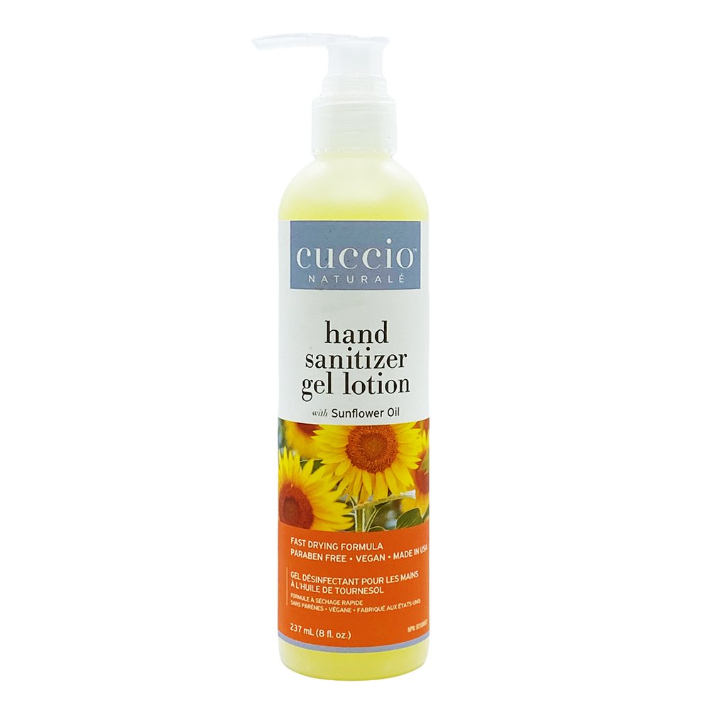 Cuccio Hand Sanitizer Gel Lotion 8oz