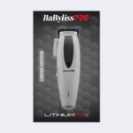 BaBylissPRO LithiumFX+ Limited Edition Grey Cord Cordless Lithium Ergonomic Clipper #​FX673NSGY