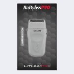 BaBylissPRO LithiumFX+ Limited Edition Grey Cord Cordless Lithium Ergonomic Double Foil Shaver #FXFS573GY