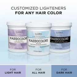 Clairol Professional Kaleidocolors Powder Lightener Tub Clear Ice 8oz 3